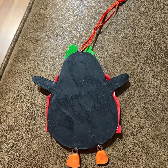 Penguin Christmas 🎄 Ornament Wearing A JOY Sweater - Picture 5 of 7